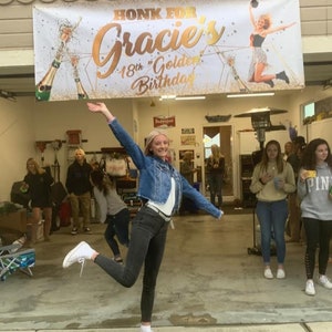 21st Birthday Banner Birthday Photo Banner Birthday Garage Banner Birthday Party Banners Birthday Garage Banner Birthday Photo banner image 2