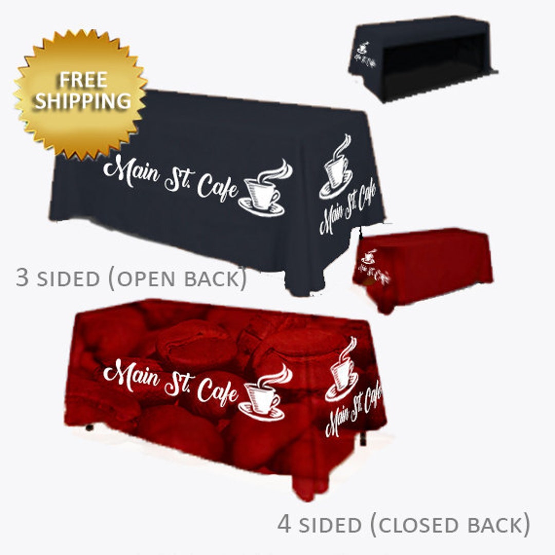 Custom Expo Table Cloth, Custom Table Cloth, Runner for Table, Trade