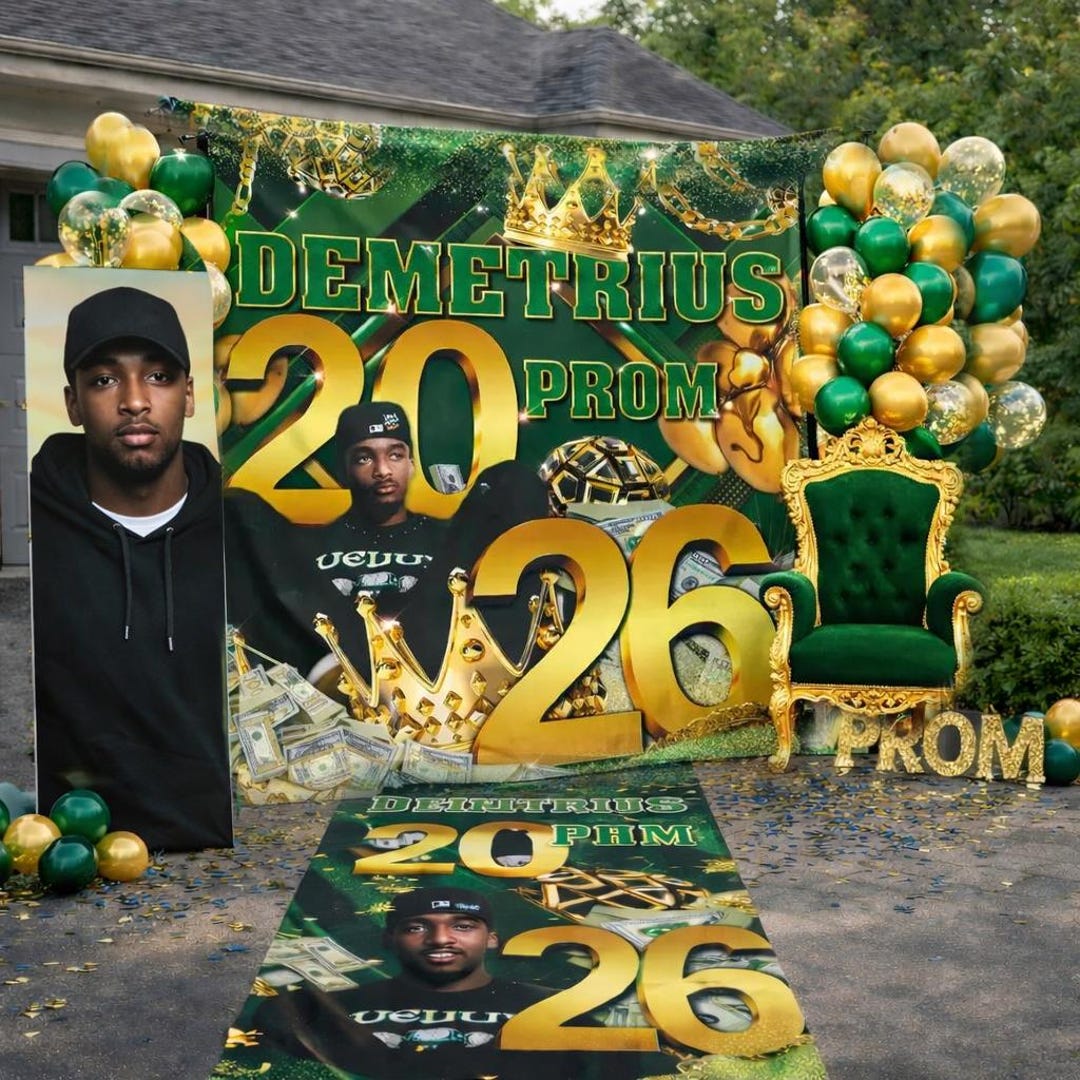 Prom Backdrop Prom Bundle Prom Send off Prom Photo Boards Runner Floor ...