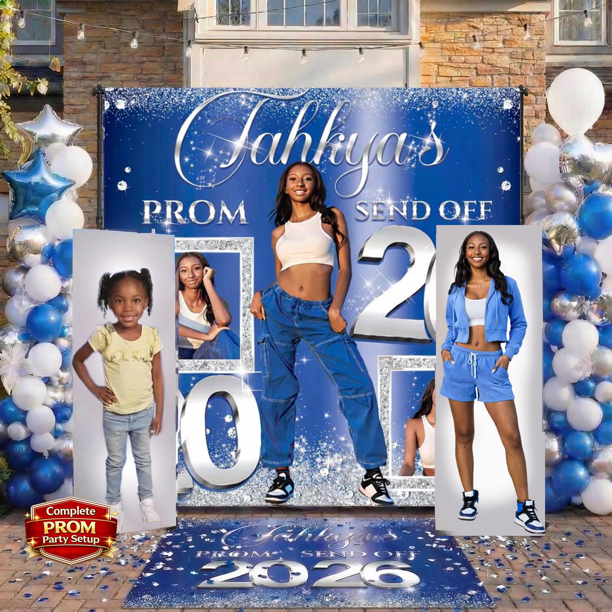 Prom Backdrop Prom Send off Decoration Package Prom Send off Backdrop ...