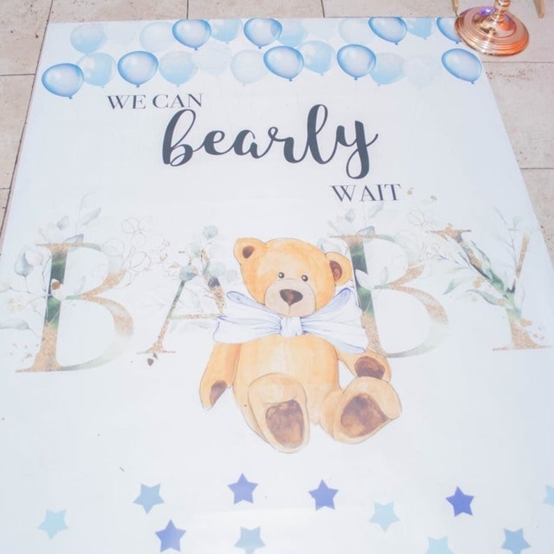 Floor Decal sticker Removable sticker Removable vinyl sticker Floor Sticker Birthday backdrop Birthday decal, sweet 16, Custom Decal image 15