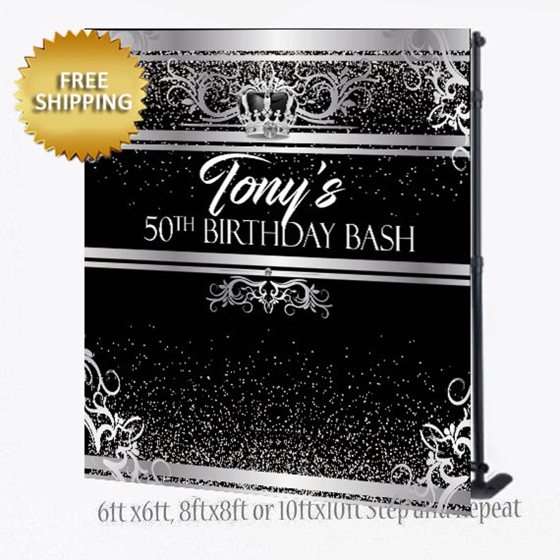 Download 50th Backdrop Royalty Photo Booth Step And Repeat 30th Birthday Backdrop Baby Shower Backdrop Royalty Back Drop King Step And Repeat Paper Invitations Announcements Poligon Com