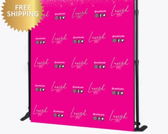 Custom Logo Step and Repeat backdrop Logo step and repeat backdrop Logo Backdrop Step and Repeat Business  Backdrop logo backdrop