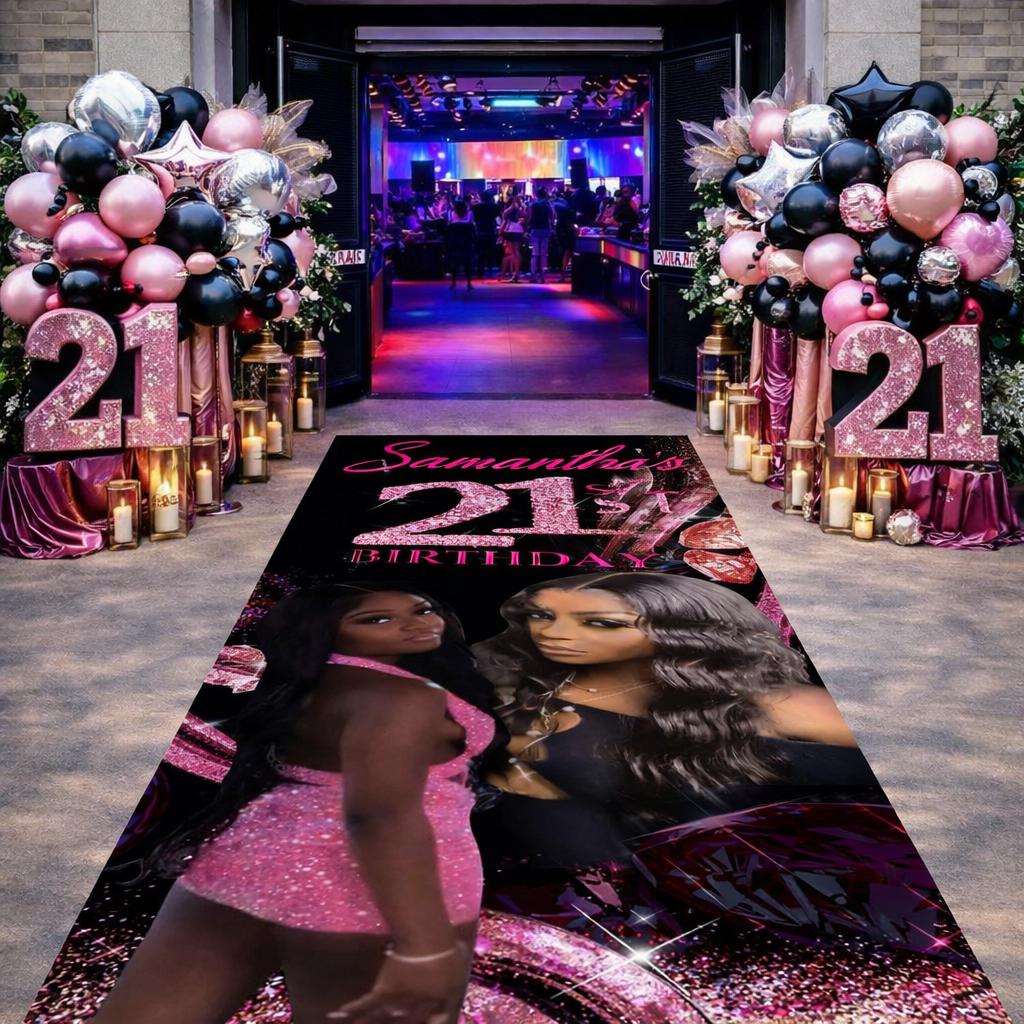 Custom Red Carpet Red Carpet Runner Prom Backdrop Man Myth Legend Floor ...