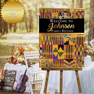 Africa guest book sign, africa canvas guest book sign, Birthday guest book canvas,Welcome guestbook, canvas sign, africa step and repeat