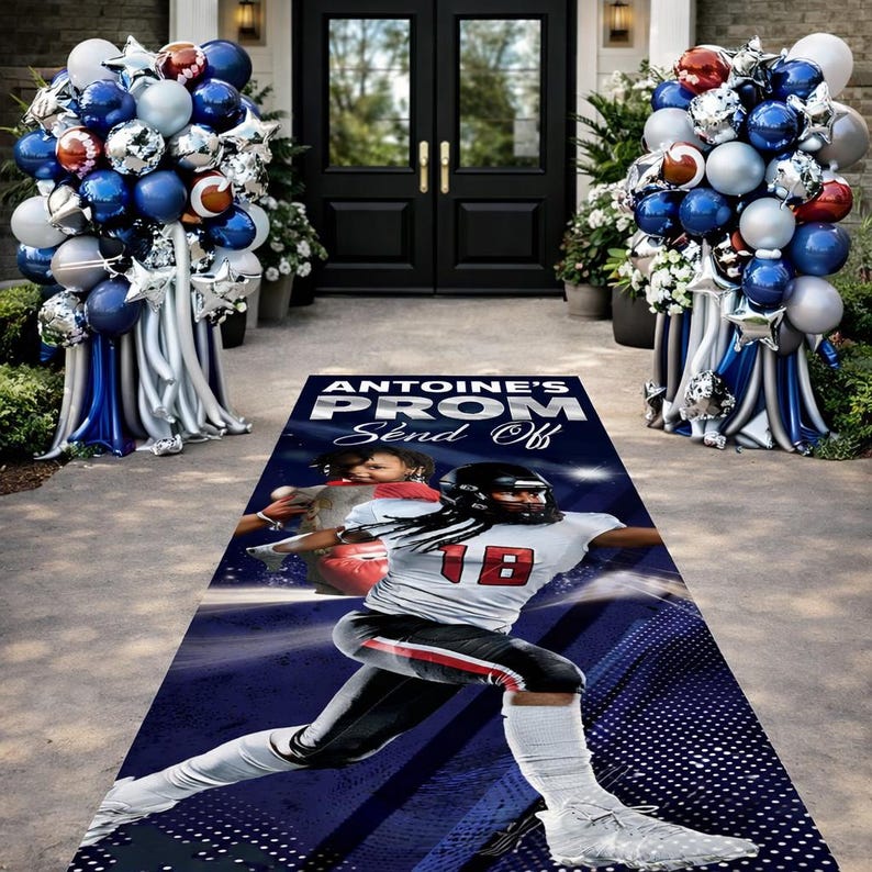 Prom Step Off Prom Send off Runner Prom Decal Prom Backdrop Prom Step and Repeat Prom ...