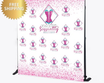 Logo backdrop Business backdrop Business step and repeat logo step and repeat custom backdrop8x8 backdrop, 8x8 step repeat, logo banner