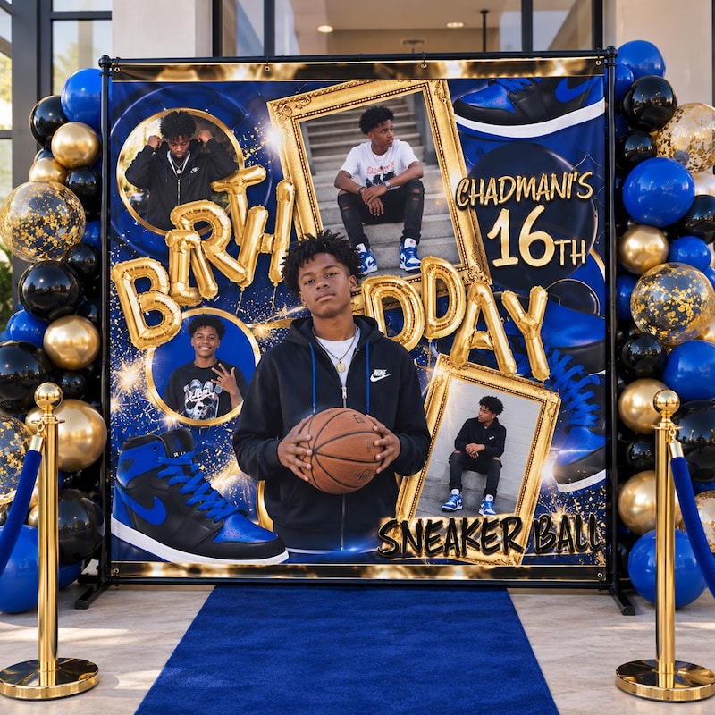 Sneaker Ball 40th Decor - Etsy