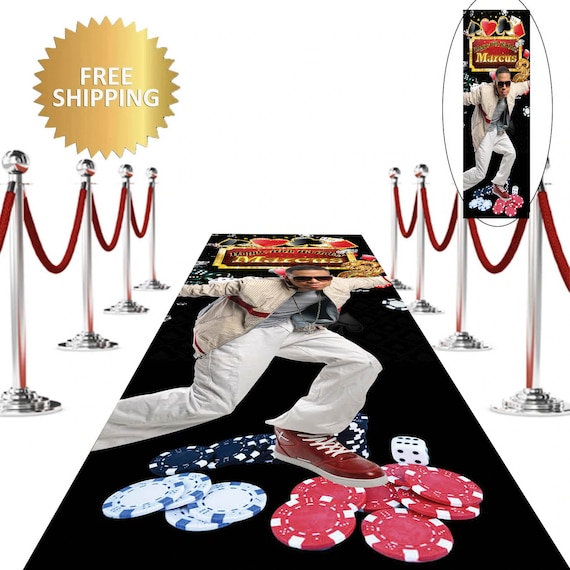 Tapis rouge tapis rouge personnalisé coureur de casino - Etsy Canada