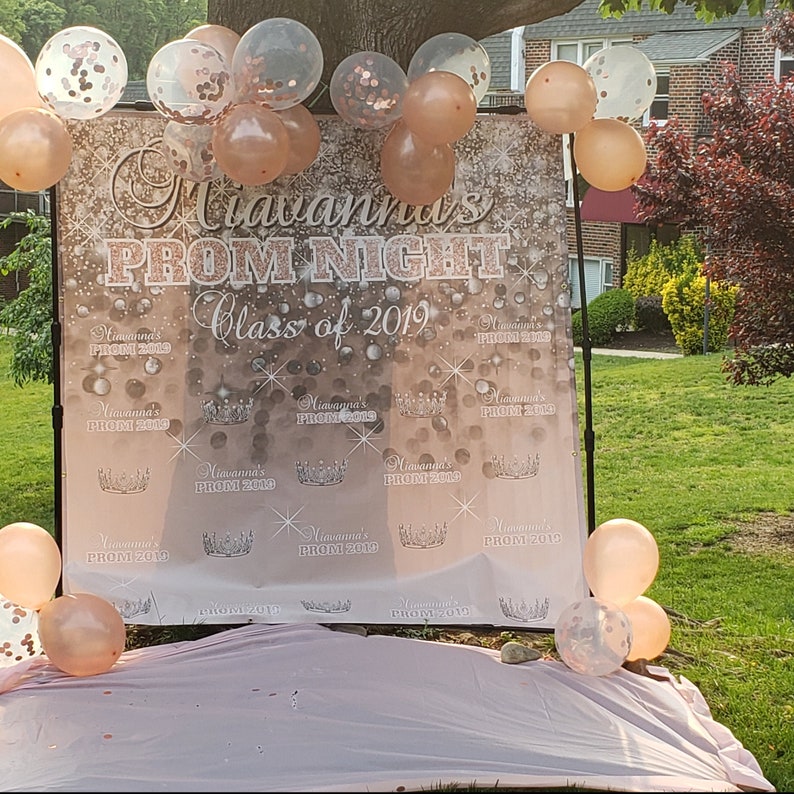 Step and Repeat backdrop, Step and Repeat, Sweet 16 Birthday photo booth, Prom Backdrop, Printable Backdrop,Sweet 16 Backdrop image 3