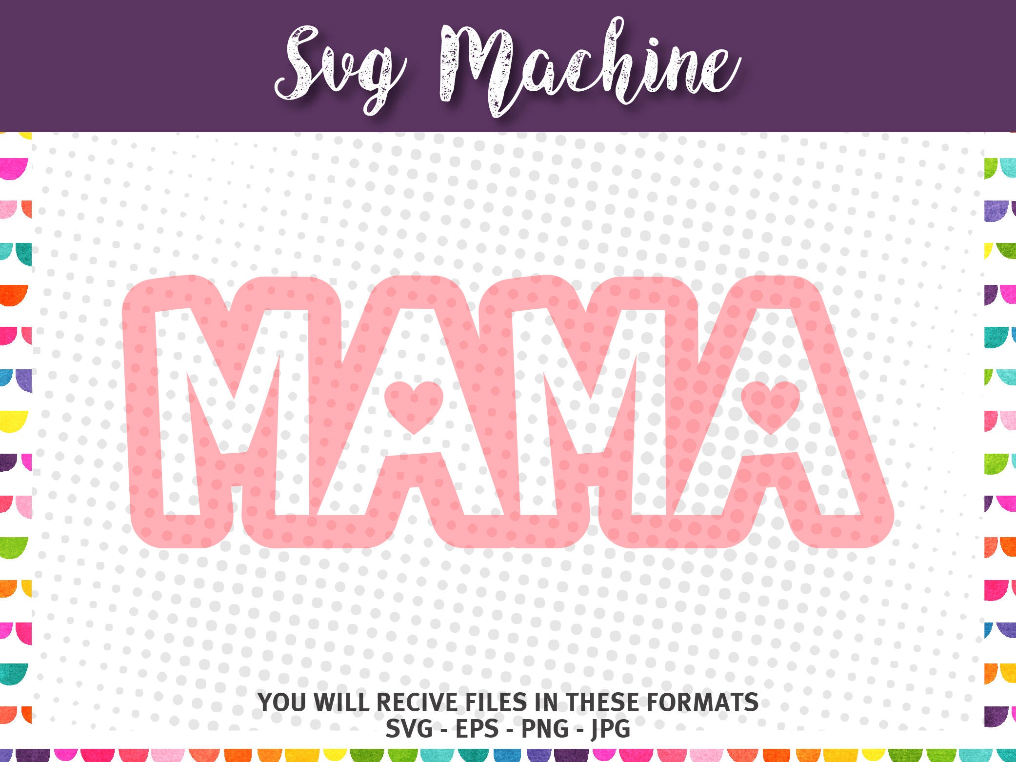 Download Mama svg Mom svg Heart svg | Etsy