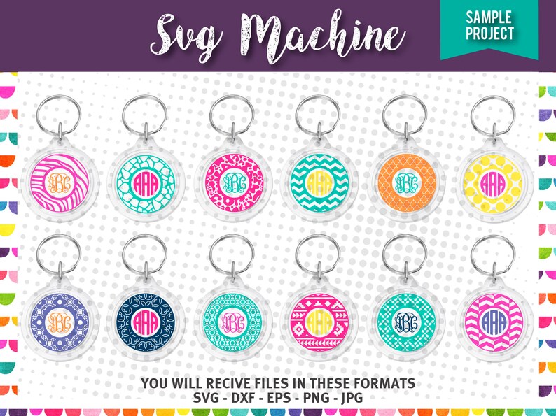 Monogram Keychain Svg - 169+ Best Quality File