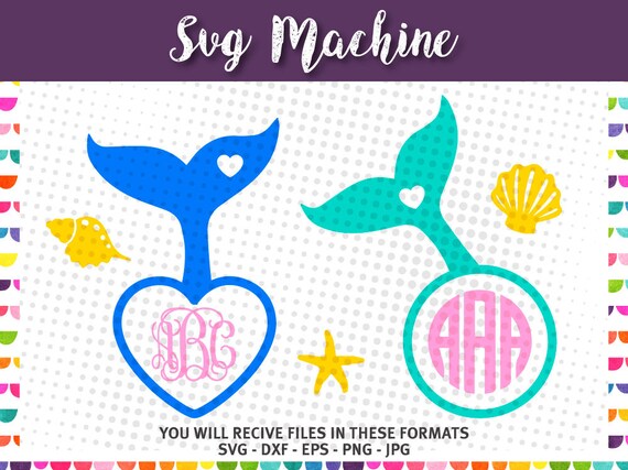 Download Mermaid Svg Mermaid Tail Svg Beach Svg Etsy