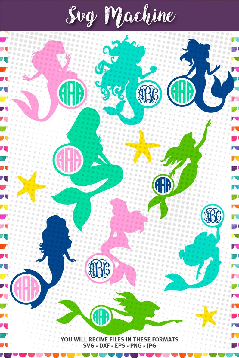 Free Free 224 Clip Art Mermaid Tail Svg SVG PNG EPS DXF File