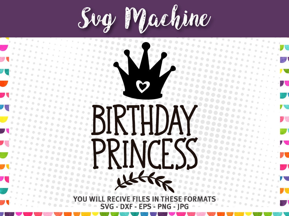Free Free 294 Im The Birthday Princess Svg SVG PNG EPS DXF File