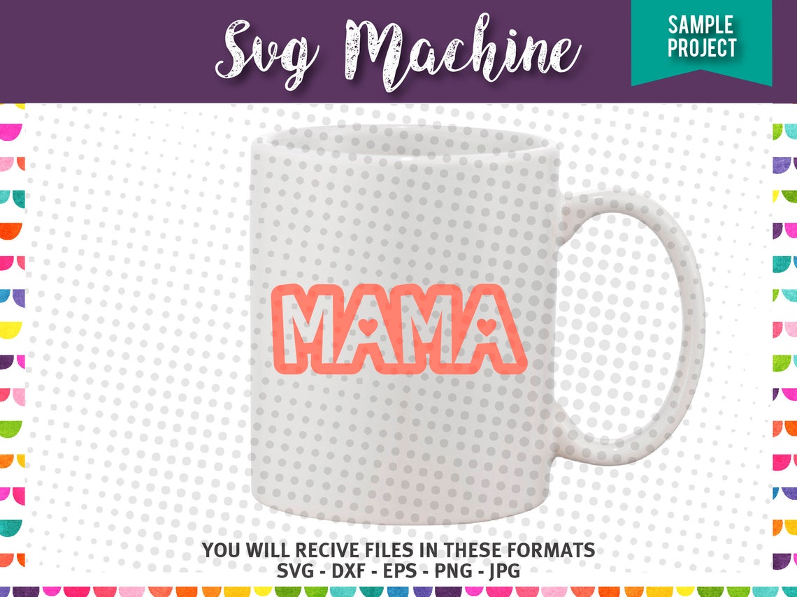 Download Mama svg Mom svg Heart svg | Etsy