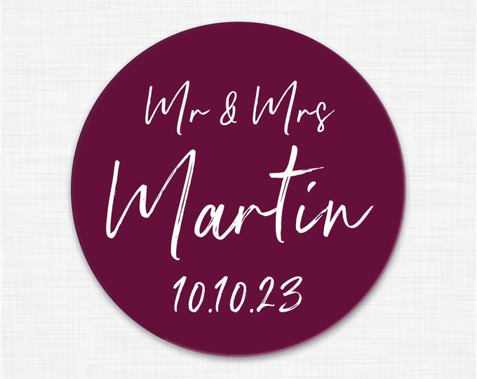 Wedding stickers for invitations RW50 Wedding PSVP stickers Personalised with your date Wedding stickers for invitations RW50 Wedding PSVP stickers Personalised with your date