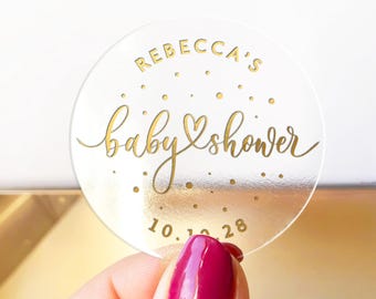 Adesivi a tema baby shower, adesivi neutri per baby shower, etichette personalizzate per bomboniere, etichette carine per bomboniere, etichette decorative per baby shower