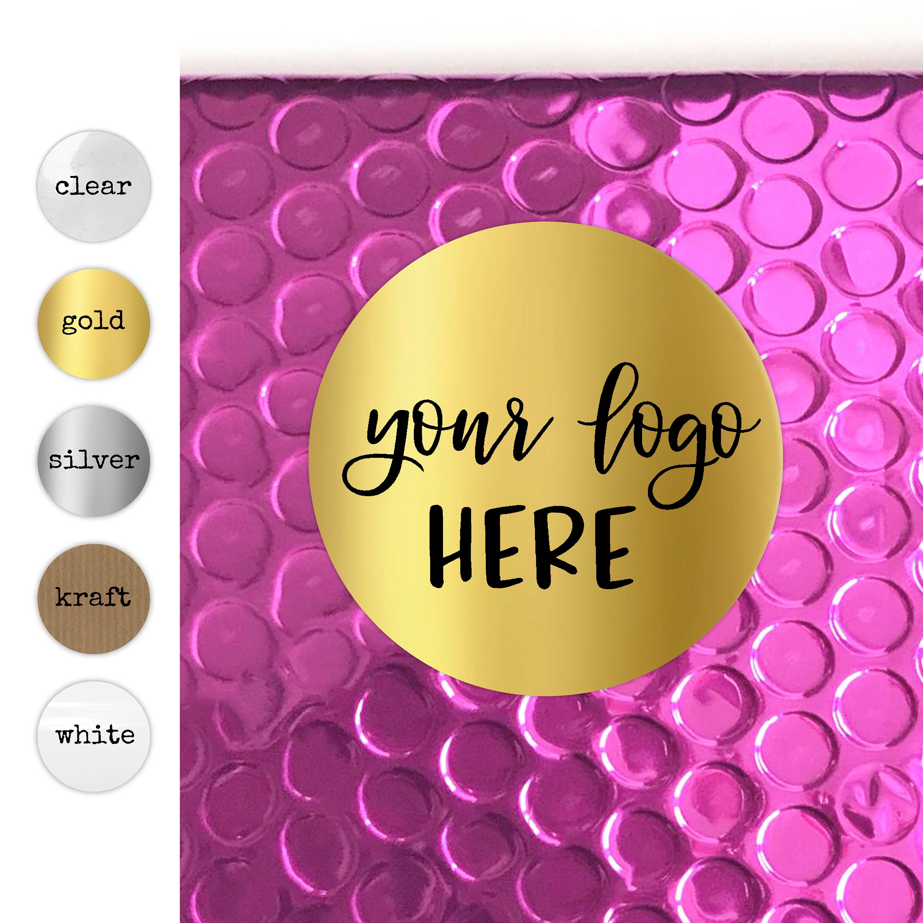 Personalized Clear Business Logo Labels, Custom Transparent Sticker Sheets, Business Branding ...