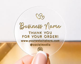 Handmade with love stickers sheet, Custom sticker labels, Personalised sticker, Made with love stickers, Round kraft paper stickers