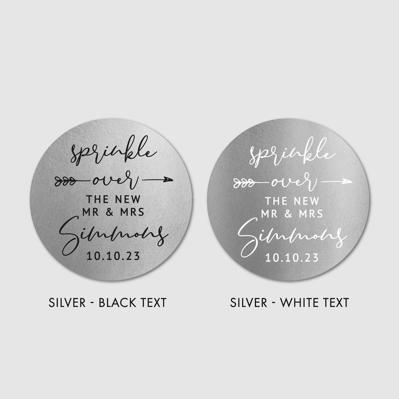 Wedding Confetti Stickers Wedding Toss Me Stickers Custom Etsy UK