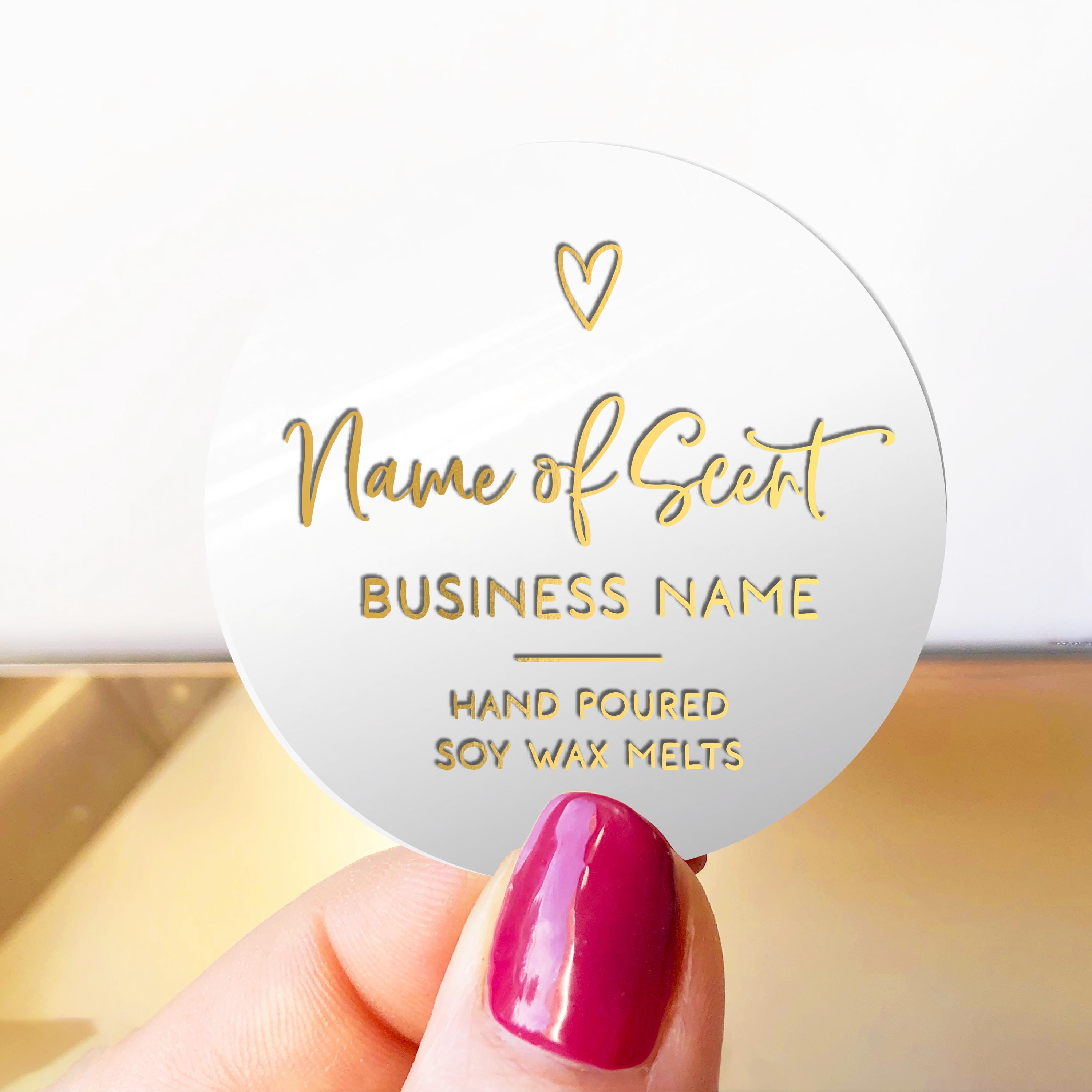 Personalized Custom Homemade Candle Making Sticker Labels, Homemade ...