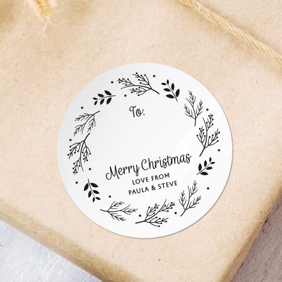 GLOBAL GIFT - 12 Adesivi Natalizi - Babbo Natale E Stelle Dorate - Foto 2