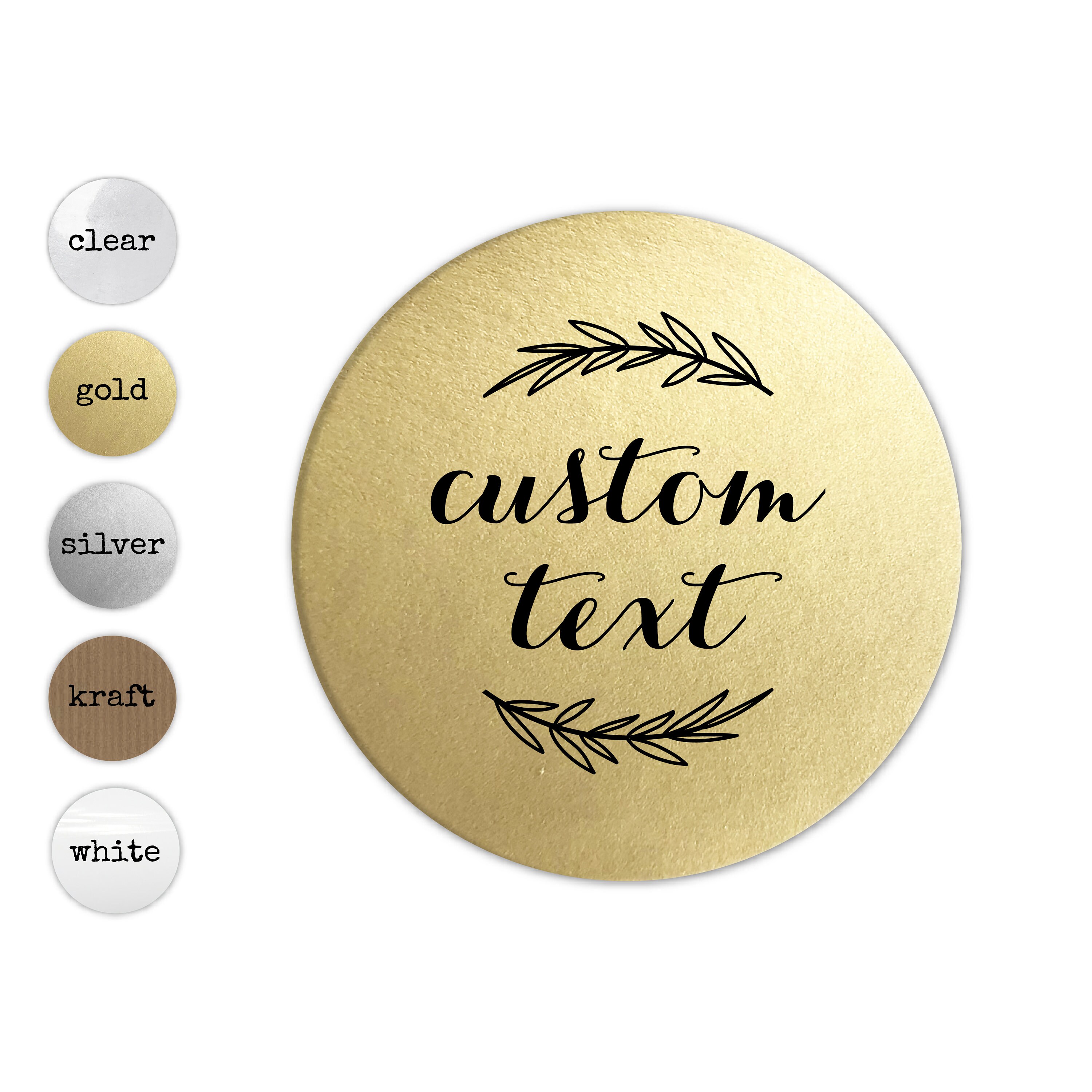 Customized stickers