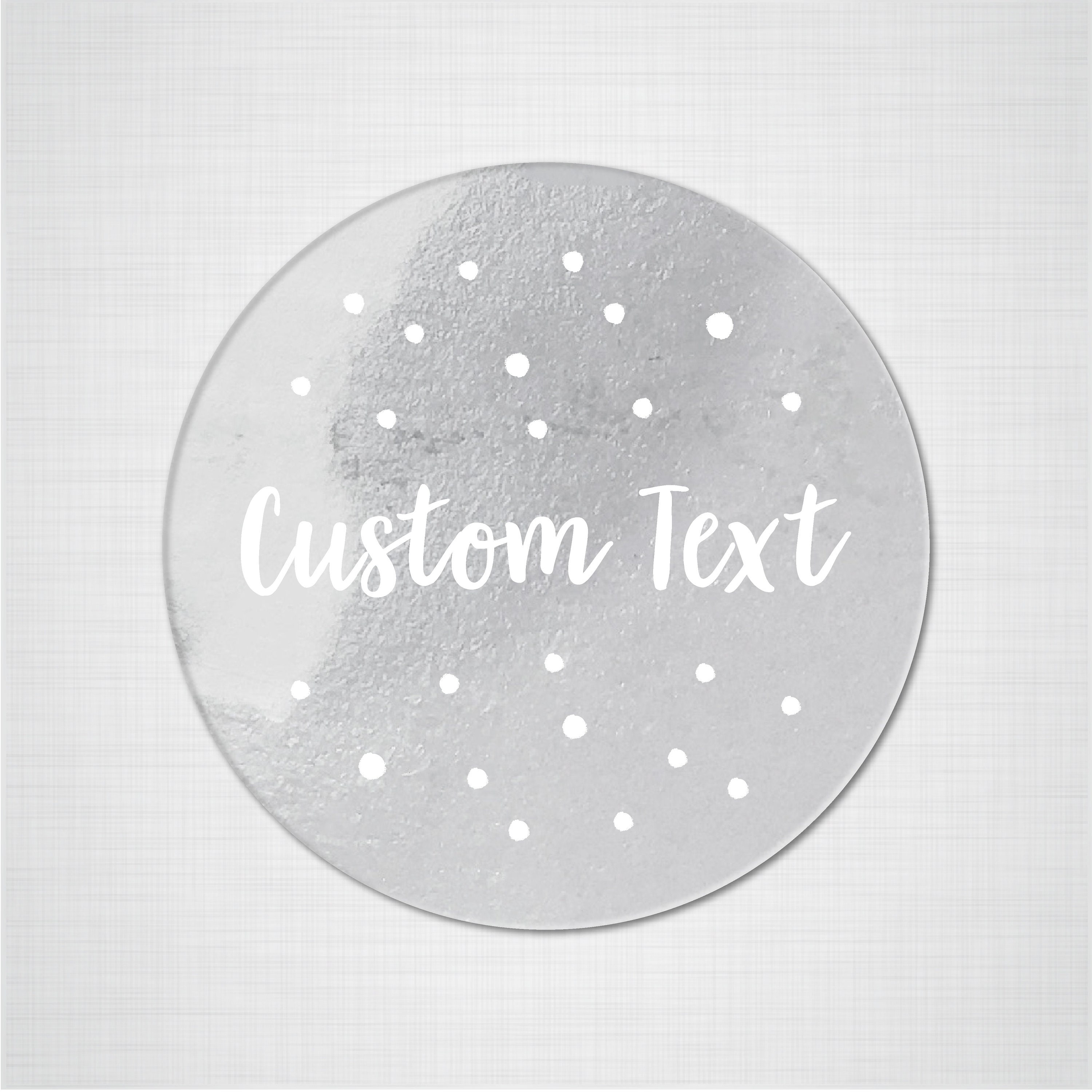 custom stickers decal name sticker labels sheet round packaging