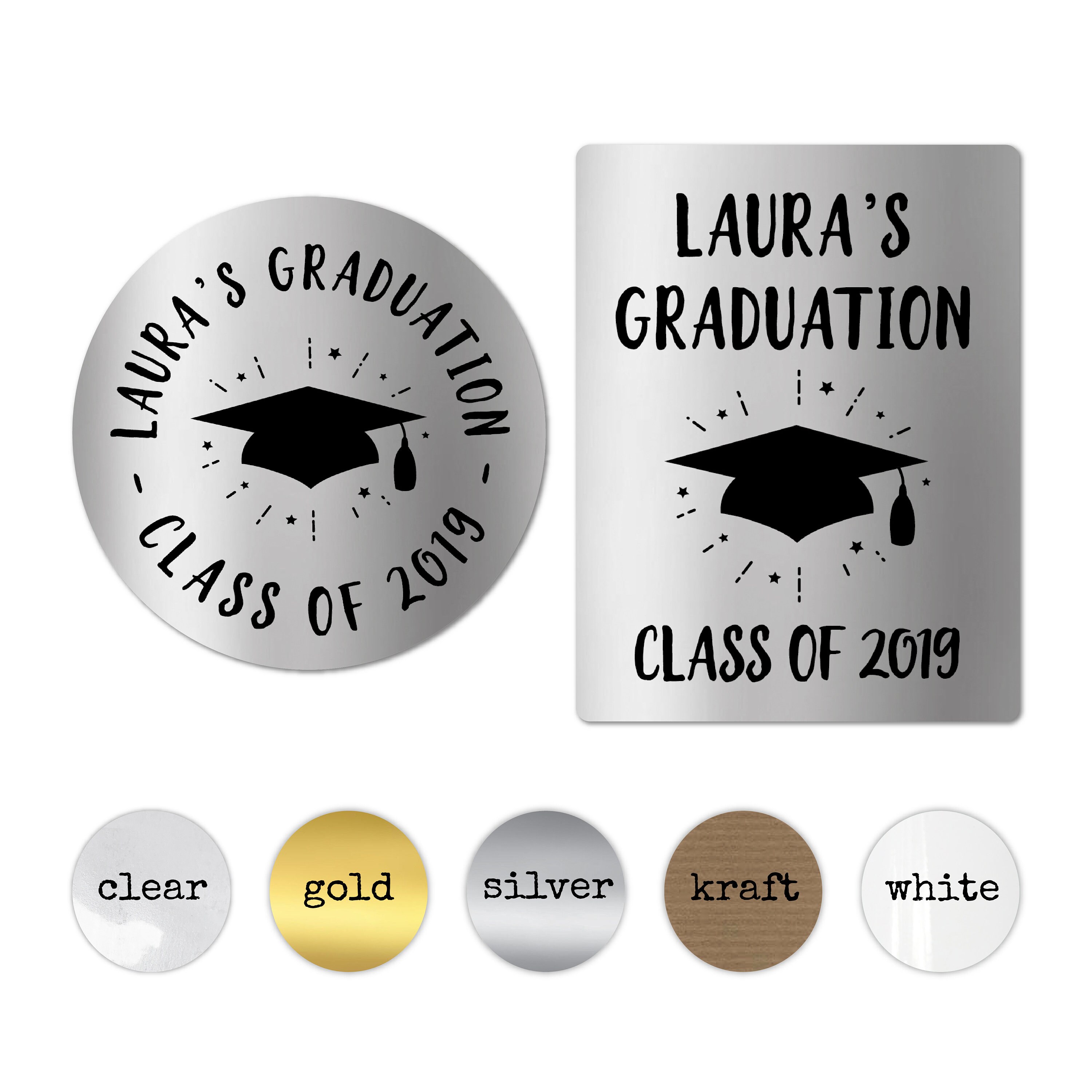 custom graduation sticker labels graduation party stickers graduation