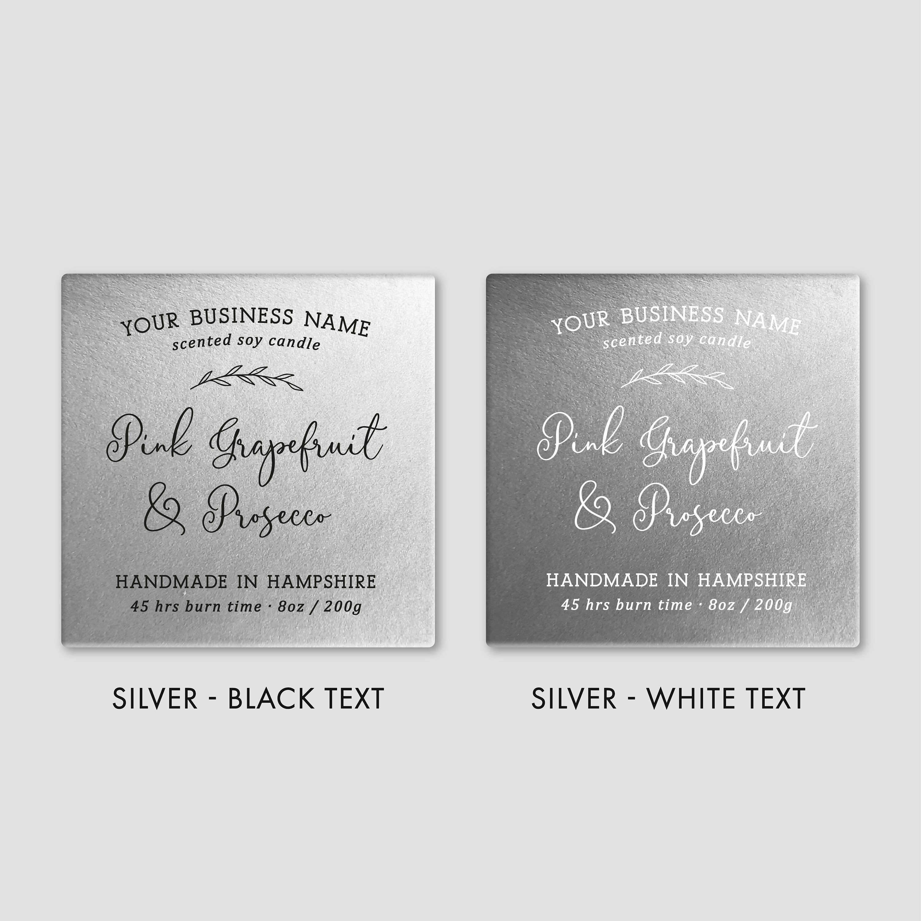 Personalized Custom Candle Wedding Favor Stickers Labels Etsy UK