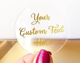 Customized custom name your text here logo stickers labels, Personalized stickers with name, Your text here sticker, Custom text sticker