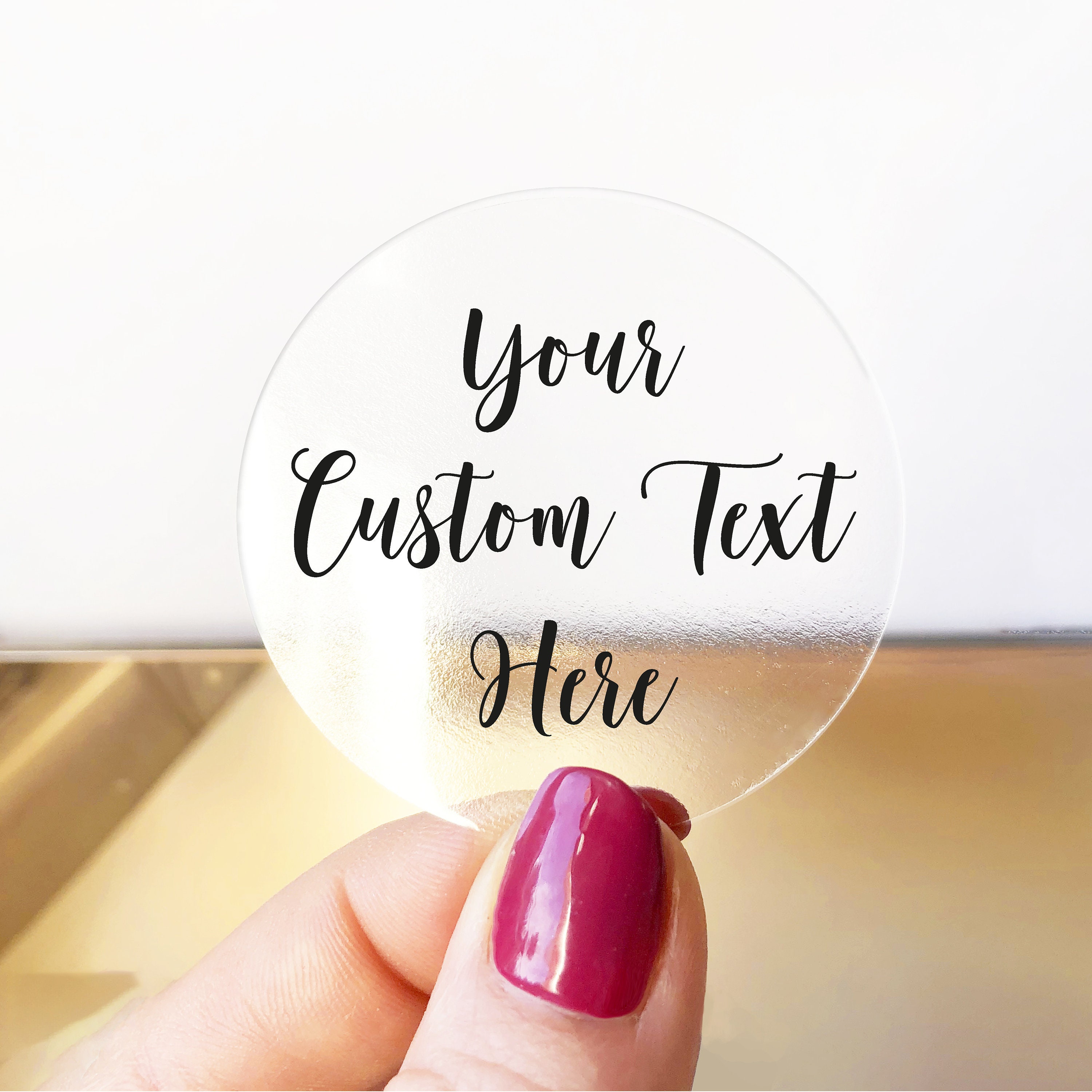 Custom stickers decal name sticker labels sheet, Round packaging stickers labels, Custom text ...