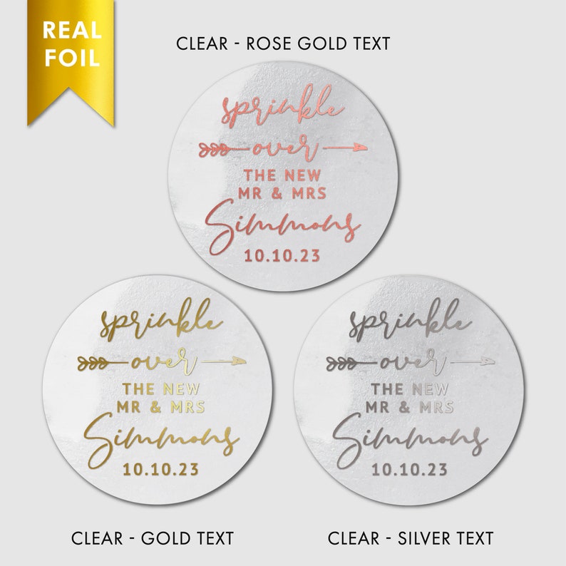 Wedding Confetti Stickers Wedding Toss Me Stickers Custom Etsy UK