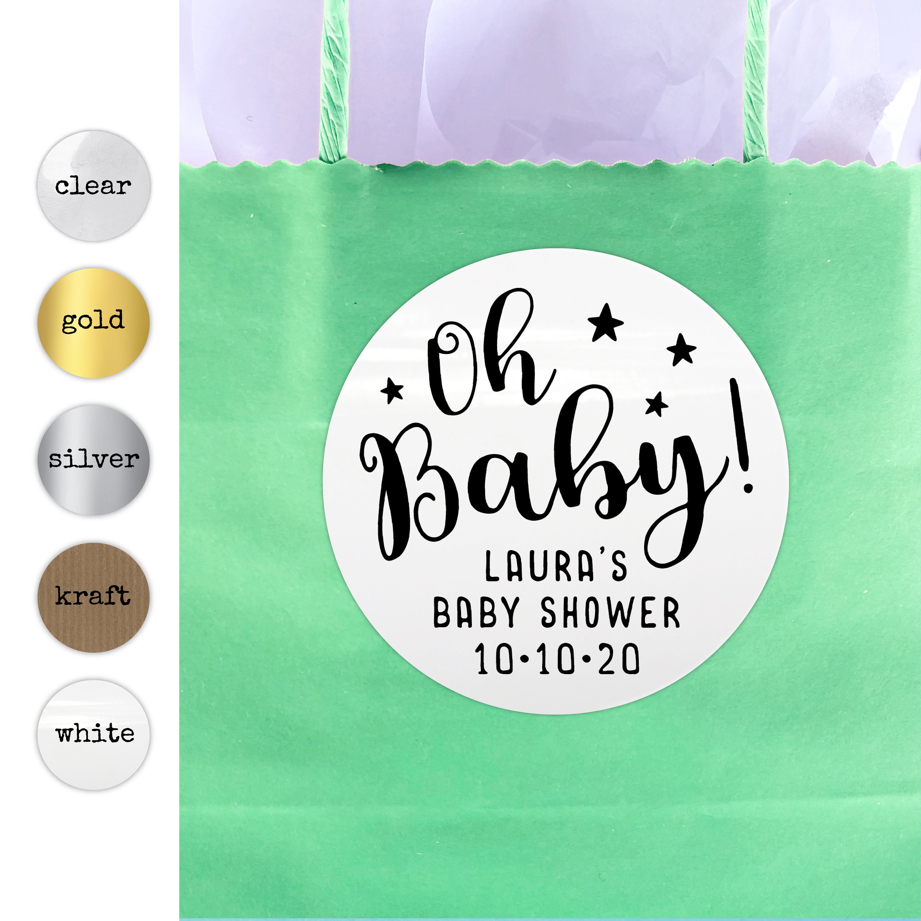 Oh Baby Shower Favors Gift Bag Stickers For Baby Shower Baby Shower Oh Baby Shower Favors Gift Bag Stickers For Baby Shower Baby Shower