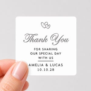 Personalised Thank You Candle Labels, Custom Candle Stickers, Printed Candle Jar Labels, Thank You Gift Labels, Small Business Labels White/Silver Foil