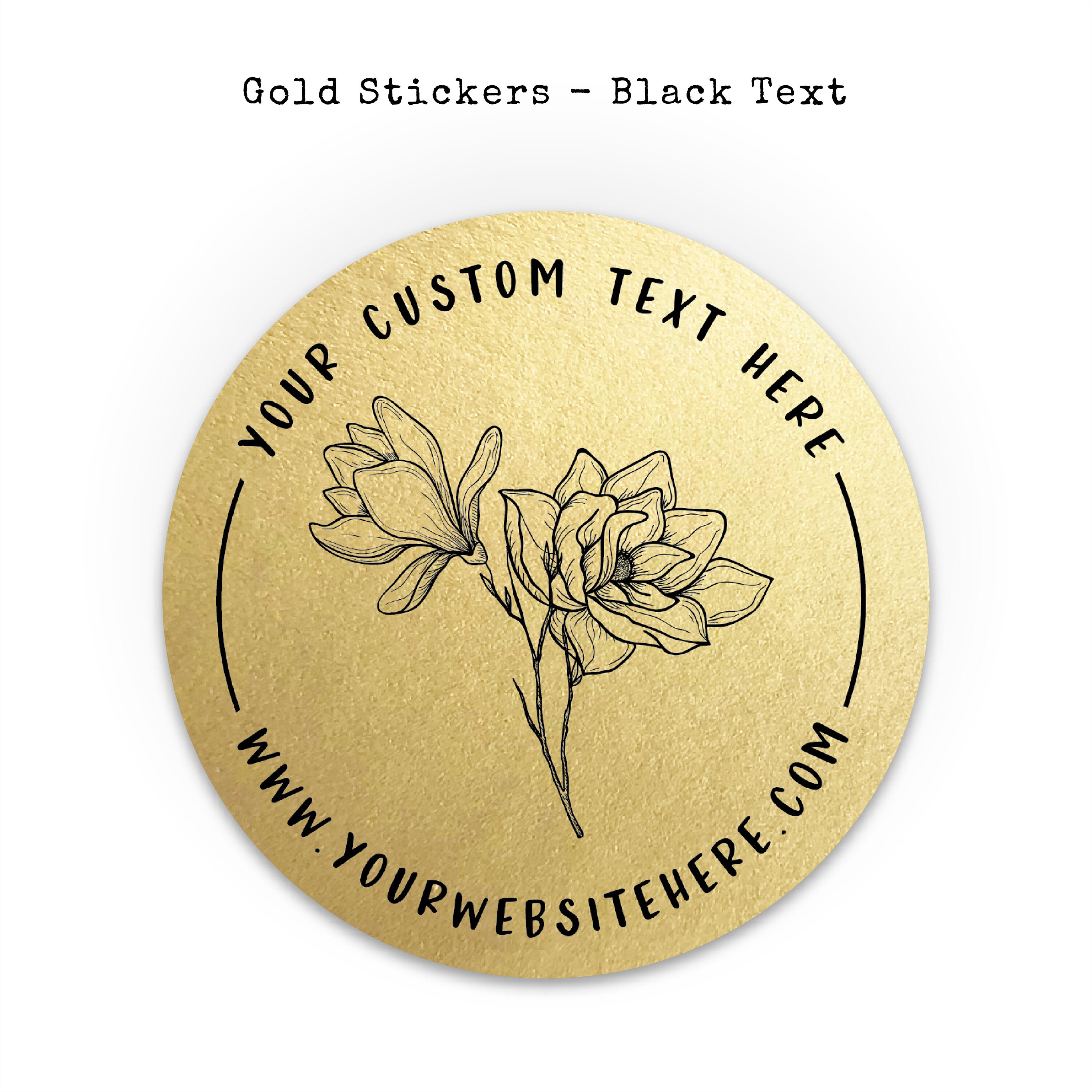 Custom stickers and labels for business