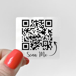 Benutzerdefinierte QR-Code-Aufkleber - personalisierte Etiketten für Verpackung, Hochzeiten und Branding