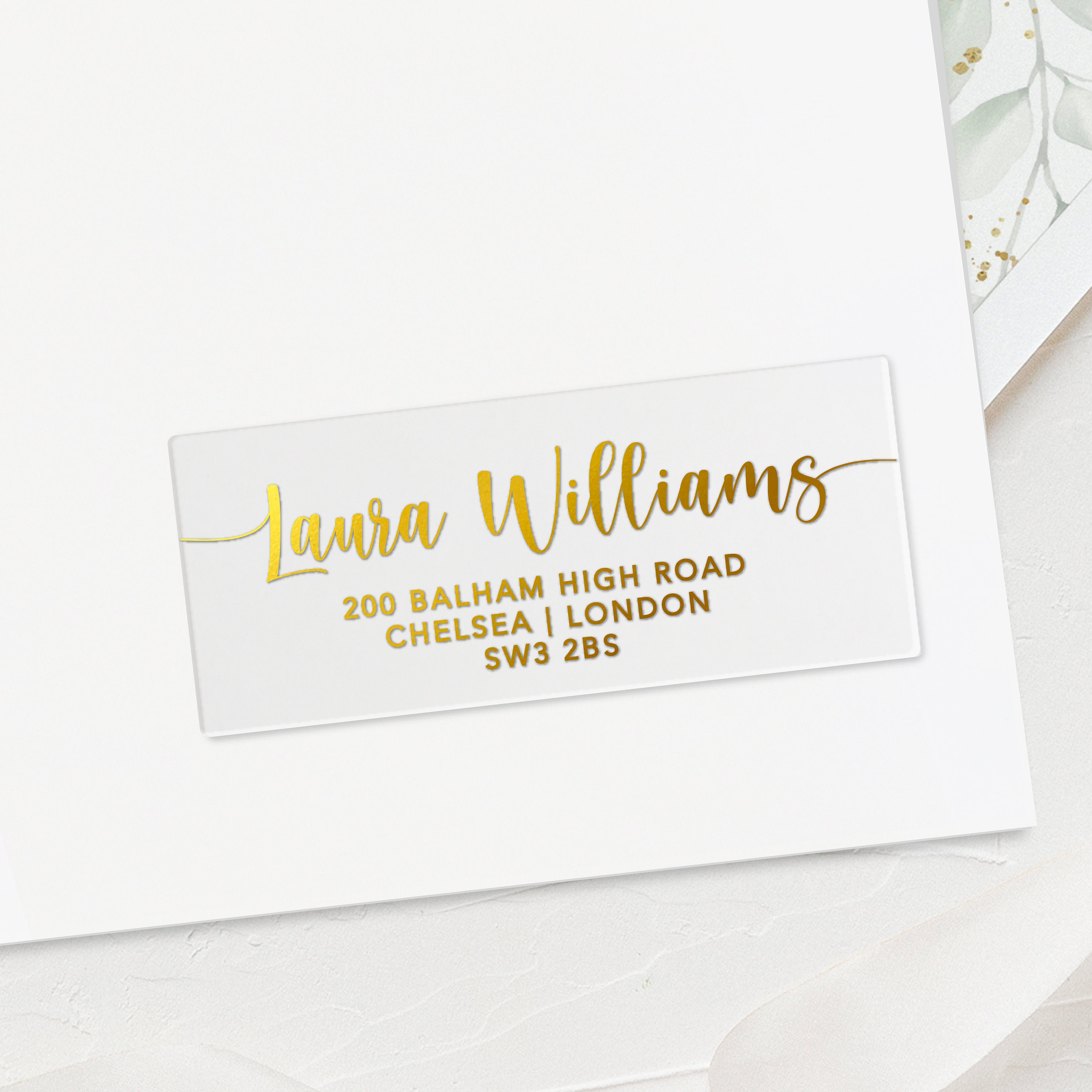 Personalized address labels uk