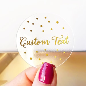 Customized custom name your text here logo stickers labels, Personalized stickers with name, Your text here sticker, Custom text sticker