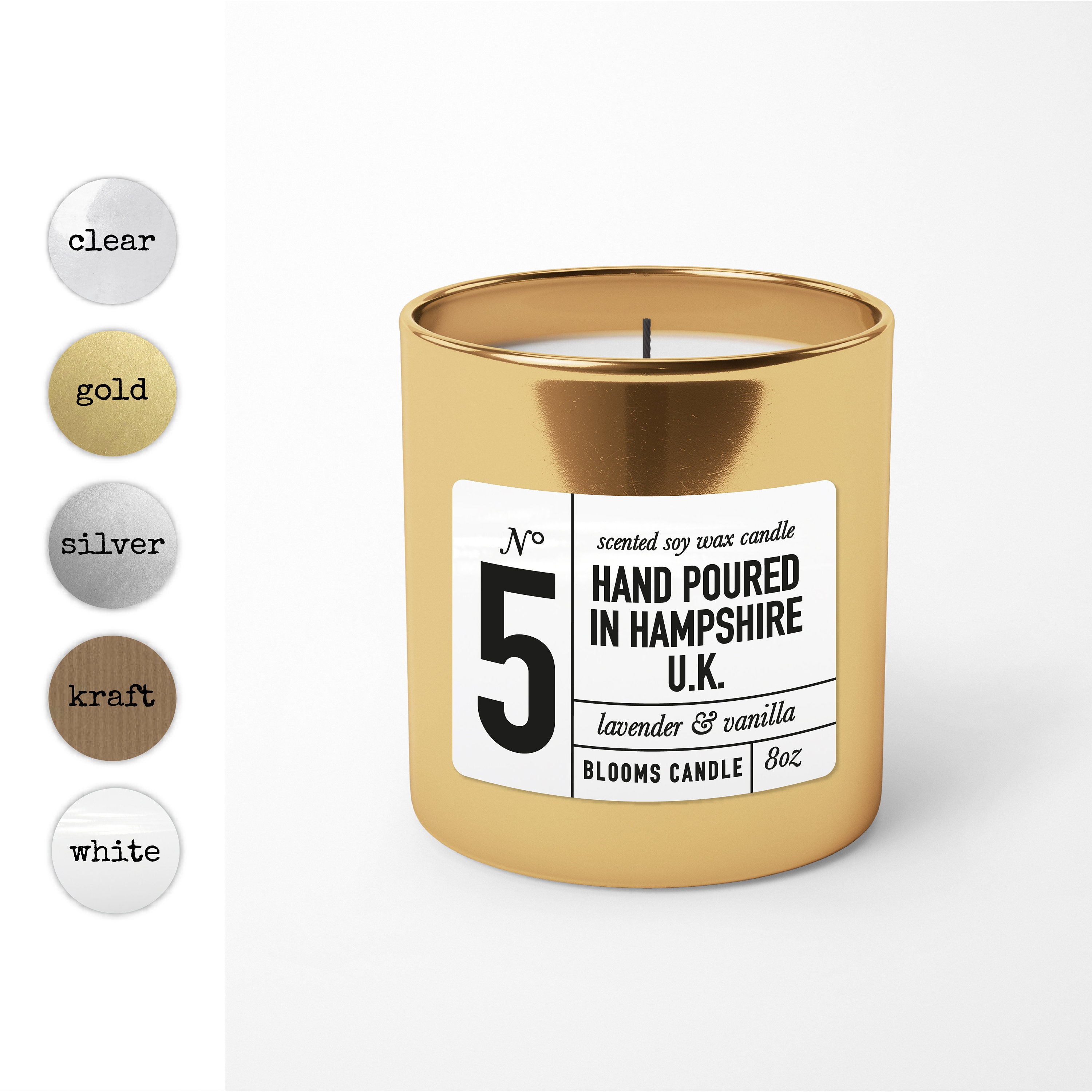 Candle label design candle branding candle sticker labels | Etsy