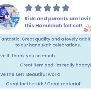Hanukkah Felt Board Story and Felt Menorah Toy A Quiet Book or Busy ...