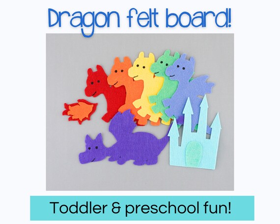 Dragon Color Felt Dragon Color Felt