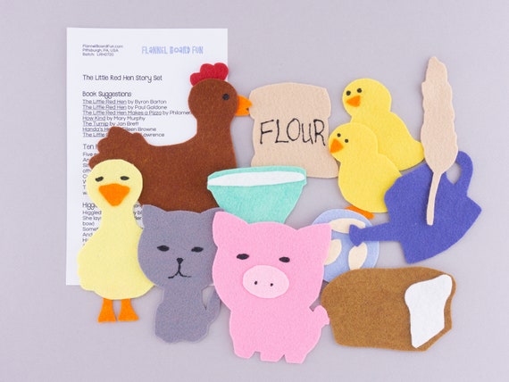 pics Felt Board Story Ideas For Preschool preschool felt board stories classic little red hen for etsy