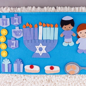 Felt Menorah - Etsy