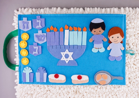 Popsicle Stick Menorah - Childhood Magic