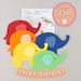 Instant Download Felt Board Pattern Colorful Elephant Felt Board Story ...