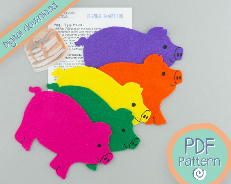 Pancake Flannel Board Printable