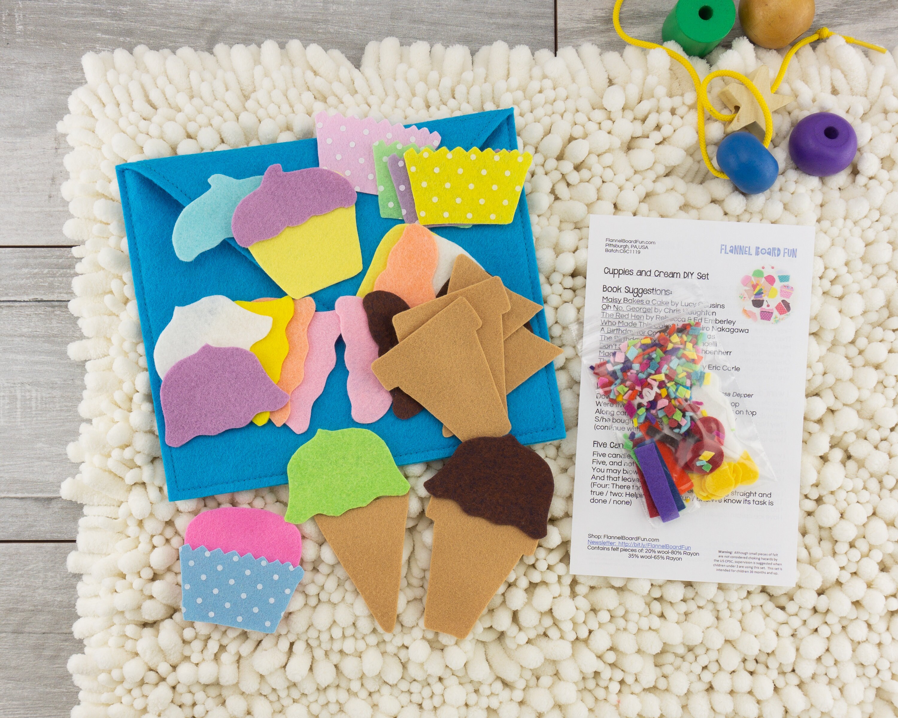 Ice Cream DIY Felt Kit — DIY Craft Kits for Every Skill Level - Creative  and Easy Projects