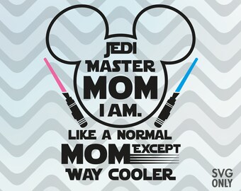 Download Jedi Master Mom Etsy